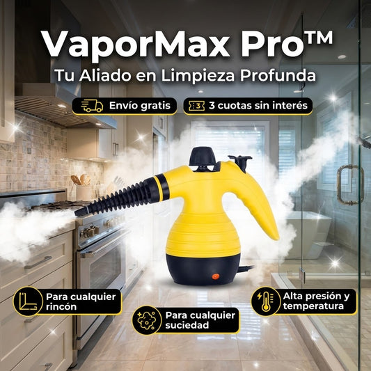 VaporMax Pro™ – Tu Aliado en Limpieza Profunda